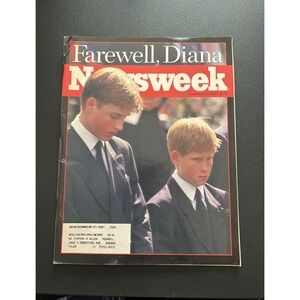 Newsweek‎ Magazine: September 15, 1997 - Farewell Diana, Prince Harry & William